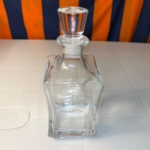 Excellent Mint 8x3.5” Tall COURVOISIER Cognac Rare Cognac Bottle/Decanter